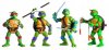 Teenage Mutant Ninja Turtles 6" Retro Collector's  Series 1 Case of 12