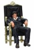 Movie Icons Scarface Tony Montana Throne 7 inch Figure