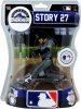 Trevor Story Colorado Rockies 2016 MLB Figure Imports Dragon 