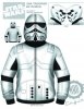 Star Wars Stormtrooper Mad Engine Im a Trooper Costume Hoodie Small