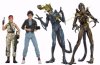 Alien Series 12 7-Inch Figure Set of 4 by Neca