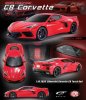 1:18 Scale 2020 Chevrolet Corvette C8 Torch Red Acme