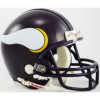 Minnesota Vikings 1983 to 2001 Riddell Mini Replica Throwback Helmet