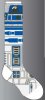 Star Wars R2D2 Knee High White Socks 