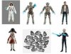 Doctor Who Action Figures Set of 7 by Underground Toys