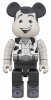 Toy Story Woody Black & White 400% Bearbrick Figure by Medicom