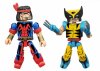 Marvel Minimates Wave 68 Giant Size X-Men Wolverine & Thunderbird 2 Pk
