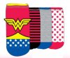 Dc Superheroes Wonder Suit Women's 4 Pair Shorties Socks DCX0114S4