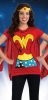 Wonder Woman Shirt, Removable Cape and Headpiece Extra Large by Rubies