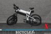 X Toys 1:6 Accessory XT-009A Folding Bike White