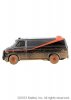 1/64 scale SDCC Hot Wheels A-Team Custom GMC Panel Van by Mattel