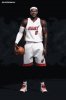 1/6 Real Masterpiece NBA Lebron James Miami Heat Figure Enterbay