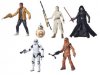 Star Wars Force Awakens Episode 7 6" Black Wave 1 Set of 5 Hasbro