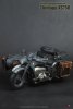 1/6 Scale WWII German Motorcycle Zundapp KS750 by Soldier Story