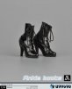 ZY Toys 1:6 Figure Accessories Ankle Boots Black ZY-16-28A