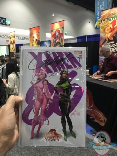 SDCC 2017 J. Scott Campbell X-Men Signed #1 Variant D Cover 