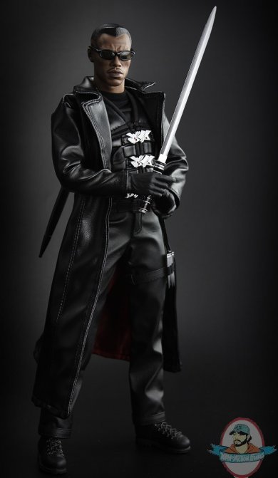 1 6 Sixth Scale Blade Black Action Figure By Custom Man Of Action Figures