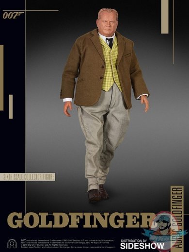 1/6 Scale Goldfinger 007 Auric Goldfinger Figure BIG Chief Studio