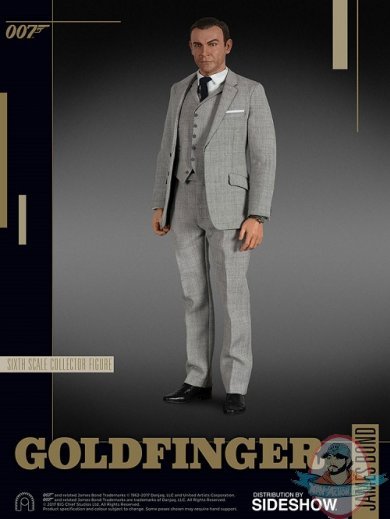 1/6 Scale Goldfinger 007 James Bond Action Figure BIG Chief Studio