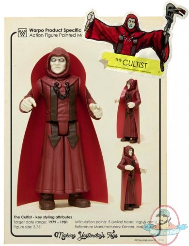 Legends of Cthulhu The Cultist 3 3/4-Inch Retro Action Figure