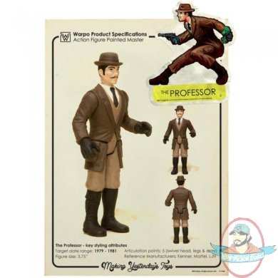 Legends of Cthulhu The Professor 3 3/4-Inch Retro Action Figure