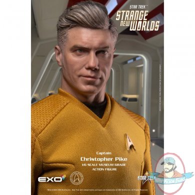 1/6 Star Trek Strange New World Captain Christopher Pike Figure EXO-6 