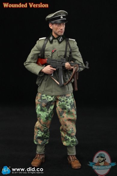 1/6 12th SS-Panzer Division Hitlerjugen Rainer Wounded DiD D80118S