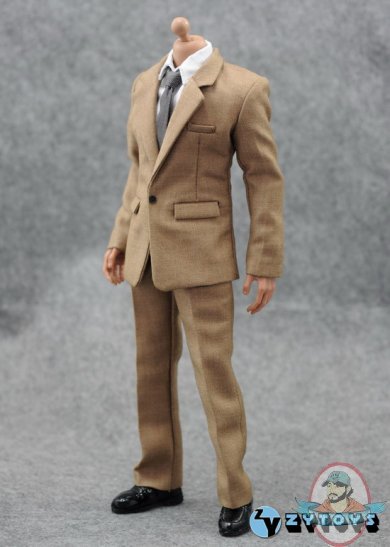 ZY-Toys 1/6 Scale Men in Suit Set B ZY-7019 for 12 inch figure 