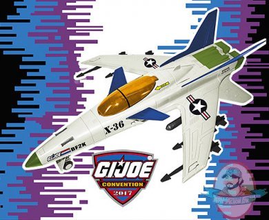 G.I Joe Collectors Club 2017 Exclusive BF 2000 Vector X-30 Fighter Jet