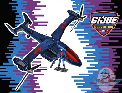 G.I Joe Collectors Club 2017 Exclusive Cobra Sky Serpent with Pilot