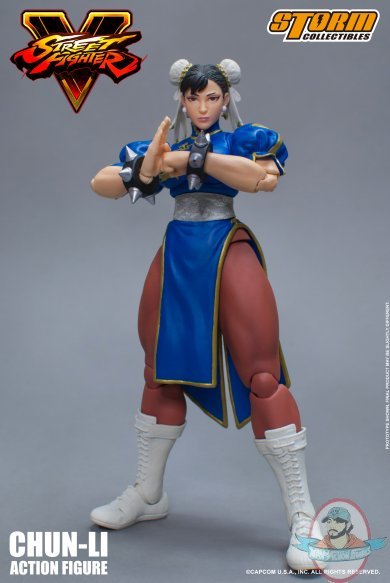 1/12 Street Fighter V Chun-Li Action Figure Storm Collectibles