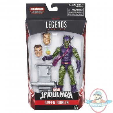 Spider-Man Marvel Legends Green Goblin Build a Figure Hasbro