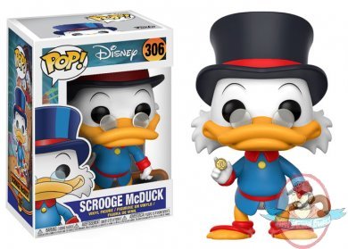 Pop! Disney: DuckTales Scrooge McDuck #306 Vinyl Figure Funko