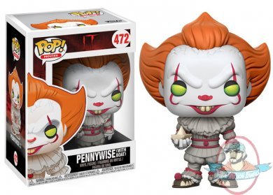 Pop! Movies IT Pennywise (With Boat) #472 Vinyl Figure Funko