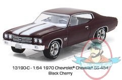 1:64 GL Muscle Series 19 1970 Chevrolet Chevelle SS 454 Black Cherry 