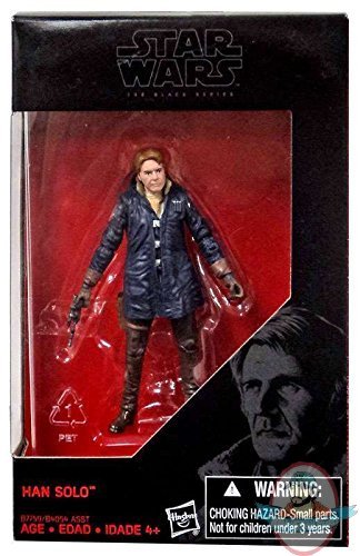 Star Wars Black Series Han Solo Starkiller Base Exclusive Figure JC