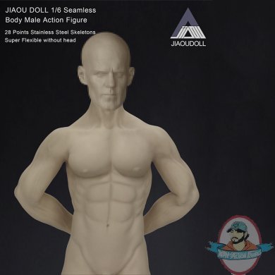 1/6 Jiaou Doll Male Figure Nude Seamless Body Royal Best LLC