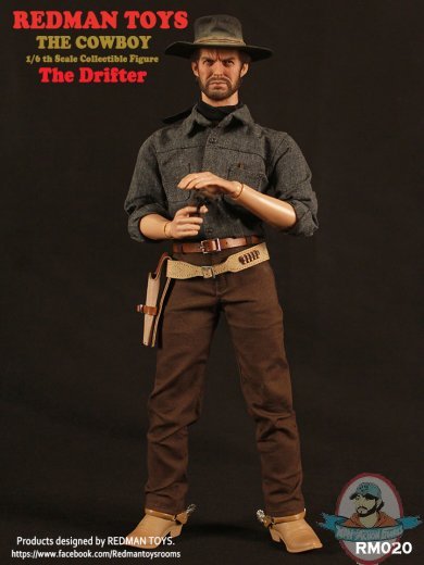 1/6 Scale Collectible Figure The Drifter Cowboy RMT-020 Redman