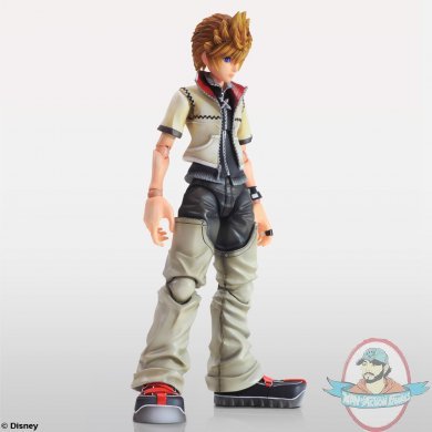 Play Arts Kai Roxas "Kingdom Hearts II" Action Figure by Square Enix