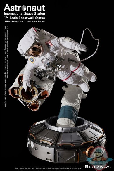 1/4 Scale Astronaut "The Real" ISS EMU Version Statue Blitzway BZW4790