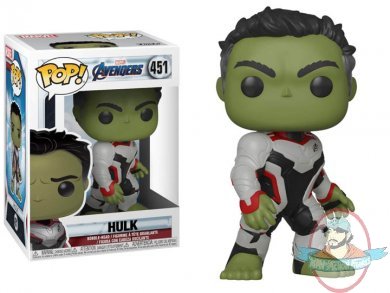 Pop! Marvel Avengers Endgame Hulk #451 Vinyl Figure Funko