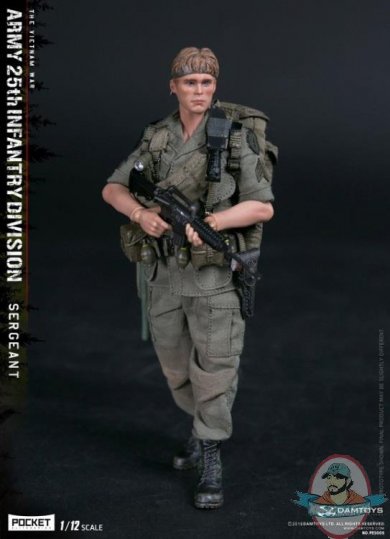 DAMTOYS 1/12 Army 25th Infantry Division Pocket Elite Sergeant PES005