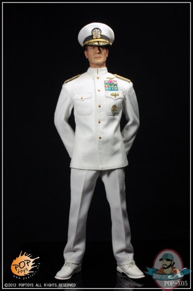 1/6 Scale POP Toys POP-X05 U.S. Navy Costume Suit for 12 inch Figures