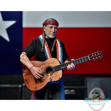 Willie Nelson 8 inch Retro Action Figure by Neca