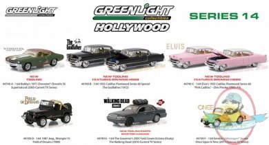 1:64 Hollywood Series 14 Set of 6 Greenlight