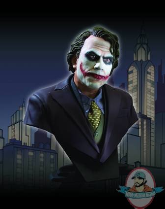Dark Knight The Joker 1/2 Scale Bust Heath Ledger New
