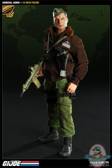 G.I. Joe General Hawk 12 Inch Figure Exclusive Sideshow Collectibles