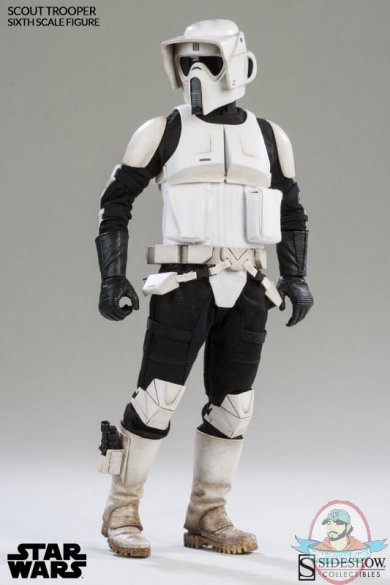 1/6 Scale Star Wars Biker Scout Trooper Figure Sideshow Collectibles