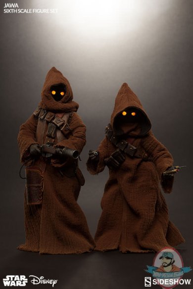 1/6 Scale Star Wars Jawa Set of 2 Figures by Sideshow Collectibles