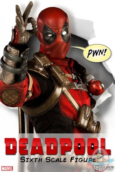 1/6 Sixth Scale Marvel Deadpool Figure by Sideshow Collectibles